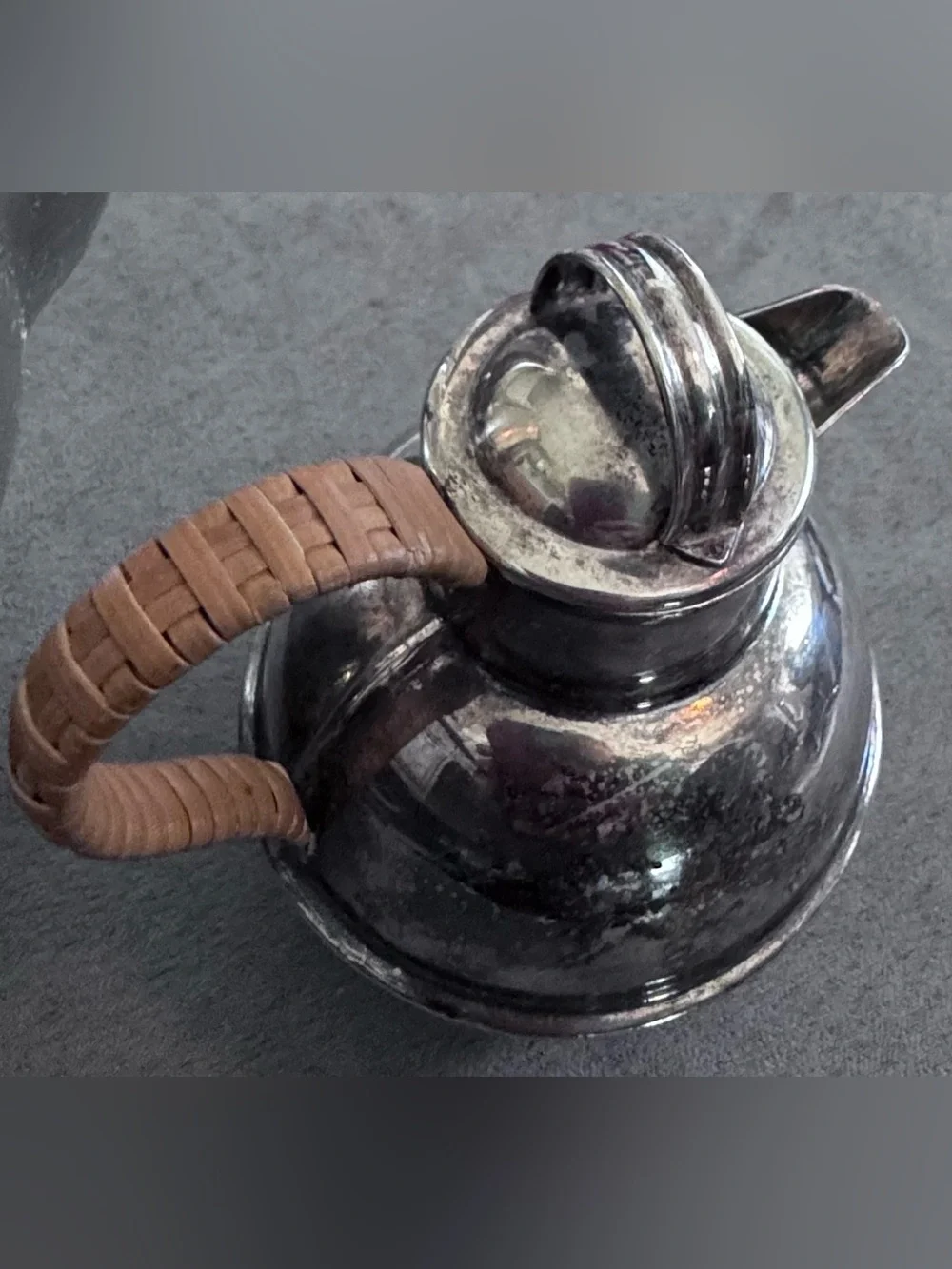 Reed & Barton Vintage Coffee/Tea Server and Small Creamer (not Reed &Barton)